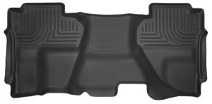 Chevrolet Silverado Floor Mats - Rear - Husky Liners - X-act Contour - Black - `14-`15